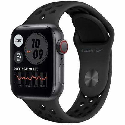 Picture of Apple Watch Nike SE, GPS+Cellular 40mm Space Grey Aluminium Case with Anthracite Nike Sport Band