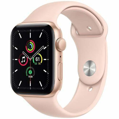 Picture of Apple Watch SE, GPS 44mm Gold Aluminium Case with Sport Band