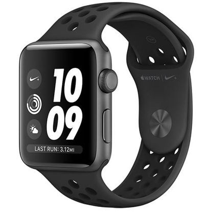 Picture of Apple Watch Series 3 Nike+, MQL42 GPS 42mm Space Grey Aluminum Case (with Nike Sport Band)