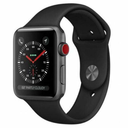 Picture of Apple Watch Series 3, MQK22 GPS+Cellular 42mm Space Grey Aluminum Case (with Sport Band)