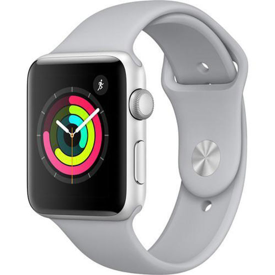 Picture of Apple Watch Series 3, MQL02 GPS 42mm Silver Aluminum Case (with Fog Sport Band)