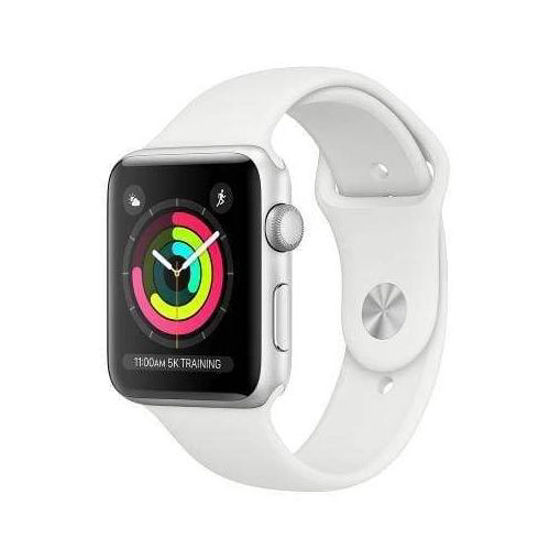 Picture of Apple Watch Series 3, MTGG2 GPS+Cellular 38mm Silver Aluminum Case (with Sport Band)