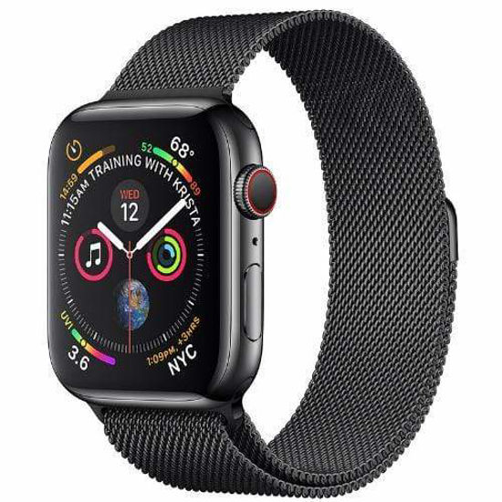 Picture of Apple Watch Series 4, MTVM2 GPS+Cellular 40mm Space Grey Stainless Steel Case (with Milanese Loop)