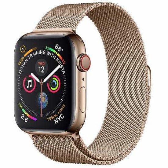 Picture of Apple Watch Series 4, MTX52 GPS+Cellular 44mm Gold Stainless Steel Case (with Milanese Loop)