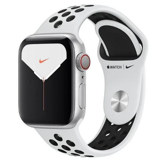 Picture of Apple Watch Series 5 Nike, GPS+Cellular 40mm Silver Aluminum Case with Nike Sport Band