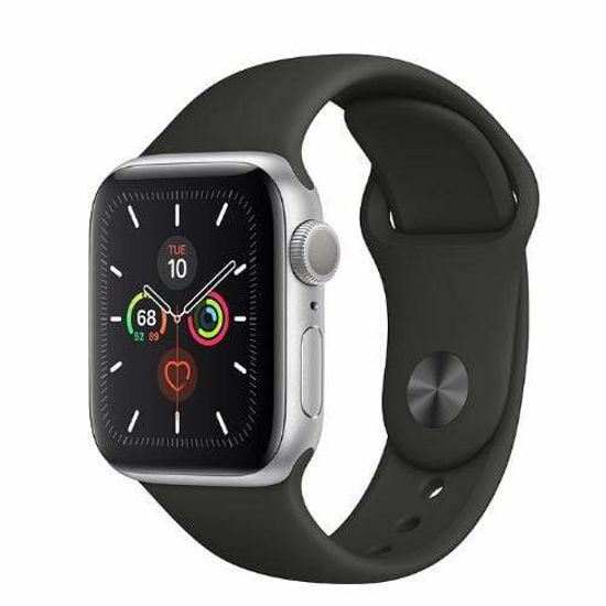 Picture of Apple Watch Series 5, GPS 40mm Silver Aluminum Case with Sport Band