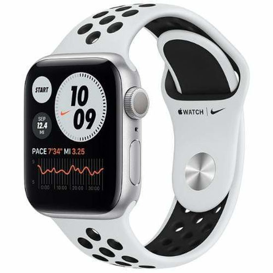 Picture of Apple Watch Series 6 Nike, GPS 40mm Silver Aluminium Case with Pure Nike Sport Band