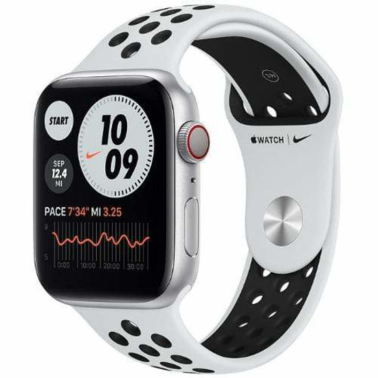 Picture of Apple Watch Series 6 Nike, GPS+Cellular 44mm Silver Aluminium Case with Pure Nike Sport Band