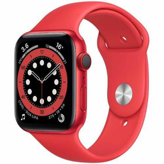 Picture of Apple Watch Series 6, GPS+Cellular 44mm Product Red Aluminium Case with Sport Band