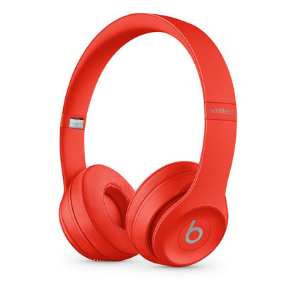 Picture of Beats Solo3 Wireless Headphones -  Citrus Red