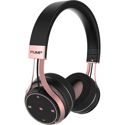 Picture of BlueAnt Pump Soul Wireless On-Ear Headphones (Black Rose)