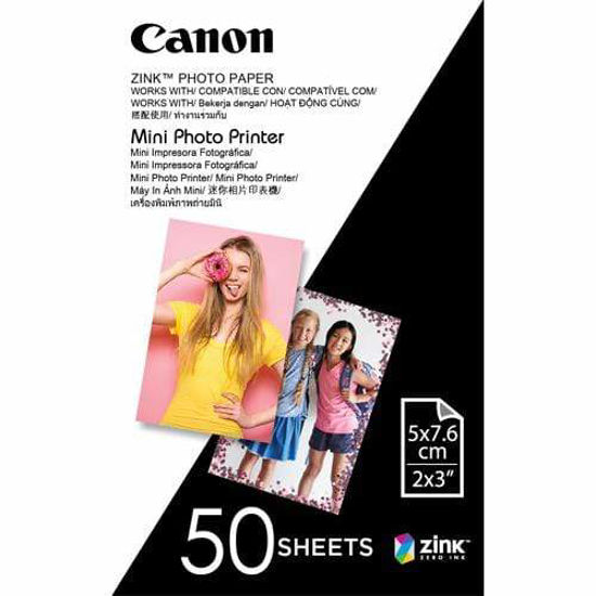 Picture of Canon Mini Photo Printer Paper 2x3-inch (50 Sheets per pack) - Australian Stock