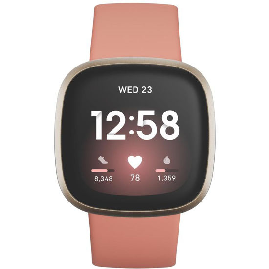 Picture of Fitbit Versa 3 (Pink Clay/Soft Gold)