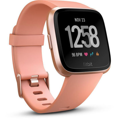 Picture of Fitbit Versa Smart Fitness Watch (Peach)