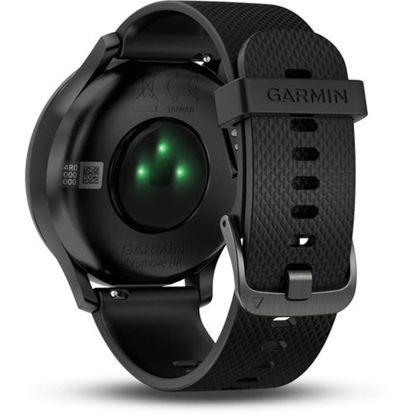 Picture of Garmin Vivomove HR Hybrid Watch (Black Sport) (Large)