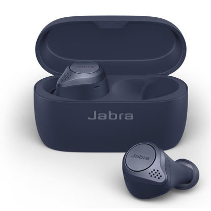 Picture of Jabra Elite Active 75T True Wireless In-Ear Headphones (Navy)