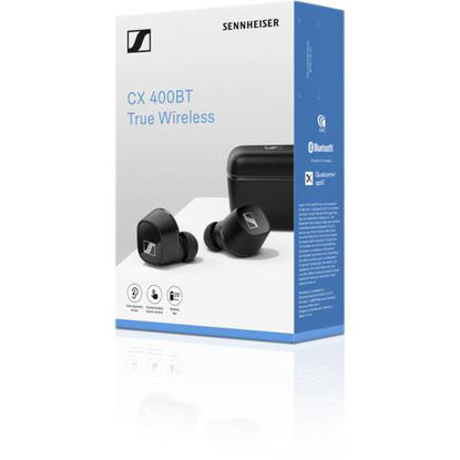 Picture of Sennheiser CX 400BT True Wireless In-Ear Headphones (Black)