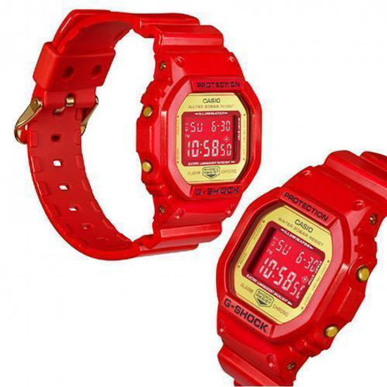 Picture of Casio G-Shock 2019 Chinese New Year Special Edition with Bearbrick DW-5600CX-4PRP