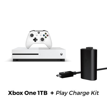 Picture of Xbox One S 1TB Console + Play & Charge Kit (Bundle)