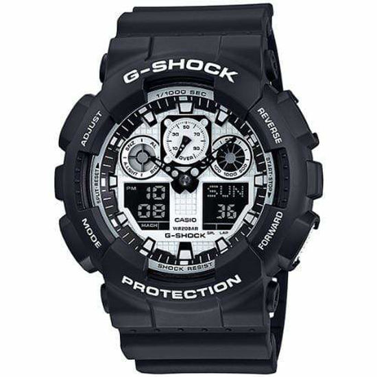 Picture of Casio G-Shock Watch GA-100BW-1AER