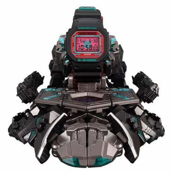 Picture of Casio G-Shock × Transformers Master Nemesis Prime Resonant Mode (with G-Shock) DW-5600TF19-SET