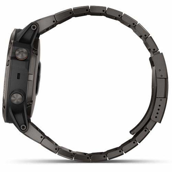 Picture of Garmin Fenix 5x Plus DLC Carbon Grey Case with Titanium Band (Sapphire Edition)