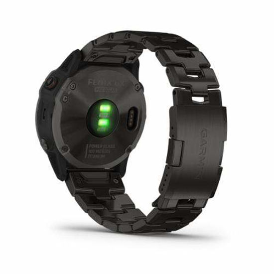 Picture of Garmin Fenix 6X Pro Solar Titanium with Vented Bracelet