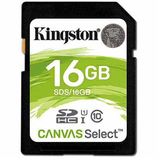 Picture of Kingston Canvas Select SDHC Class 10 16GB