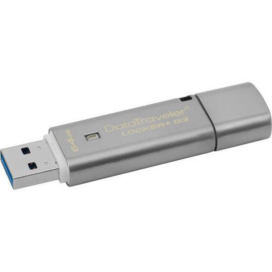 Picture of Kingston DataTraveler Locker Plus G3 USB 3.0 64GB