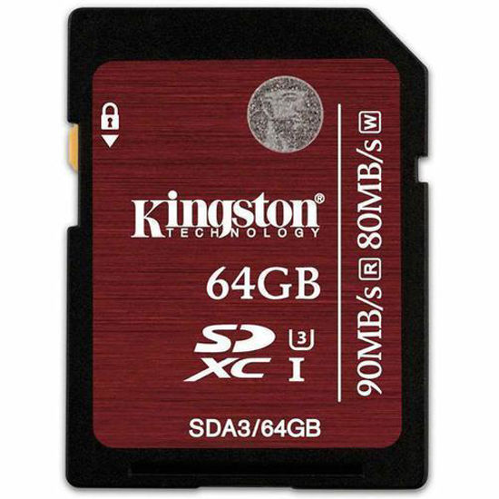 Picture of Kingston UHS-I U3 SDXC 64GB