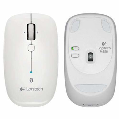 Picture of Logitech M558 Bluetooth Mouse (White)
