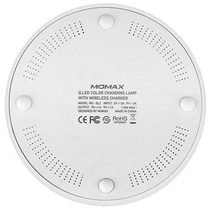 Picture of Momax Q.Led QL2 Rainbow Colour Changing Lamp with Wireless Charger