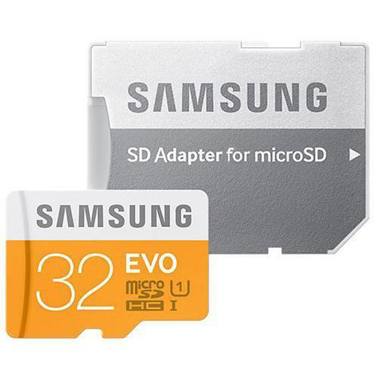 Picture of Samsung EVO microSDHC with Adaptor Class 10 32GB