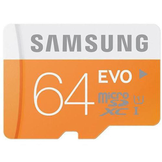 Picture of Samsung EVO microSDXC Class 10 64GB