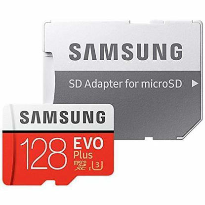 Picture of Samsung EVO Plus MicroSDXC 128GB with SD Adapter MB-MC128GA/APC