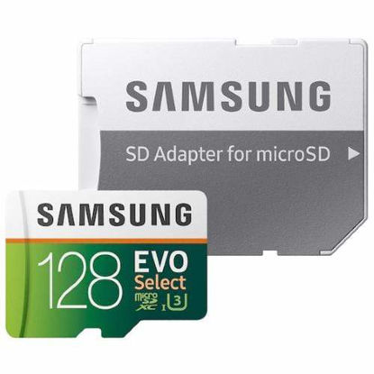 Picture of Samsung EVO Select microSDXC 128GB with Adaptor Class 10 MB-ME128HA-AM