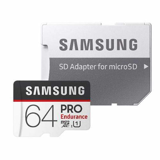 Picture of Samsung PRO Endurance microSD 64GB (SD Adapter) MB-MJ64GA/APC
