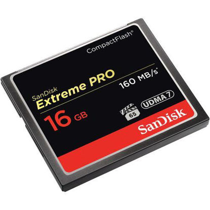 Picture of SanDisk Extreme Pro CompactFlash 160MBs 16GB