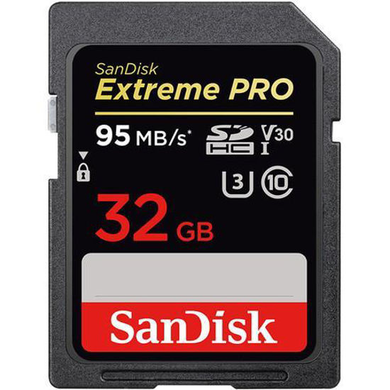 Picture of SanDisk Extreme Pro SDHC U3 V30 95MB/s 32GB