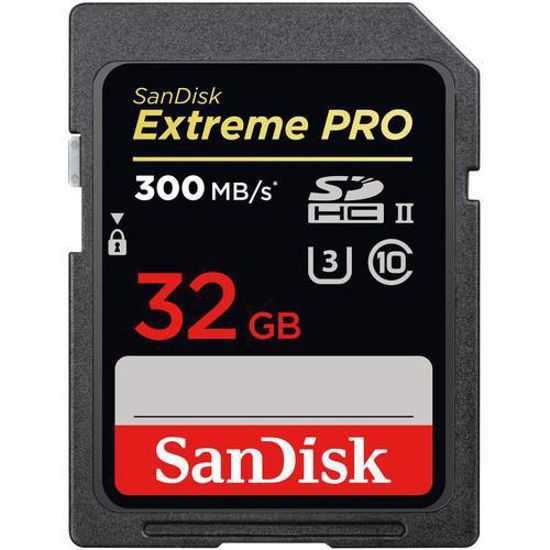 Picture of SanDisk Extreme Pro SDHC UHS-II 300MB/s 32GB