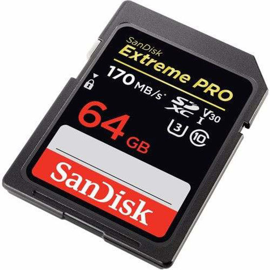 Picture of Sandisk Extreme Pro SDXC UHS-1 Memory Card 64GB (Australian Stock)
