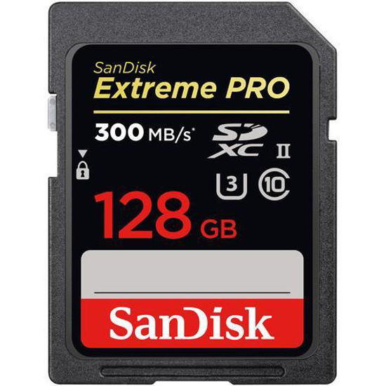 Picture of SanDisk Extreme Pro SDXC UHS-II 300MB/s 128GB