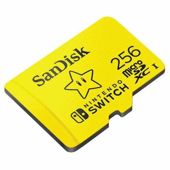 Picture of SanDisk microSDXC 256GB for Nintendo Switch