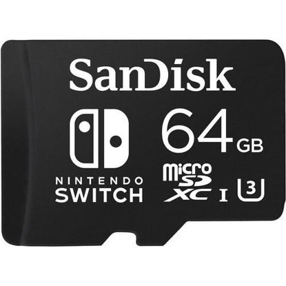 Picture of SanDisk microSDXC 64GB for Nintendo Switch