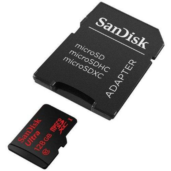 Picture of SanDisk microSDXC Ultra 80MB/s 128GB (with SD Adapter)