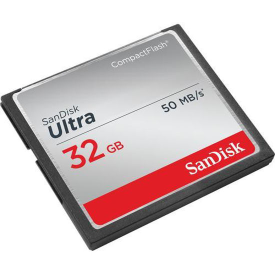 Picture of SanDisk Ultra CompactFlash 50MB/s 32GB