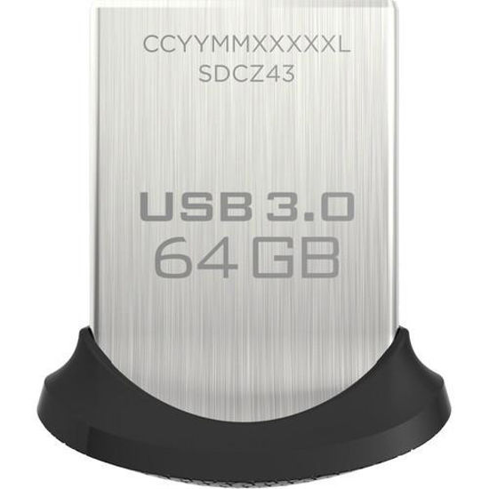 Picture of SanDisk Ultra Fit USB 3.0 Flash Drive 64GB