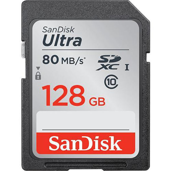 Picture of SanDisk Ultra SDXC Class 10 80MB/s 128GB